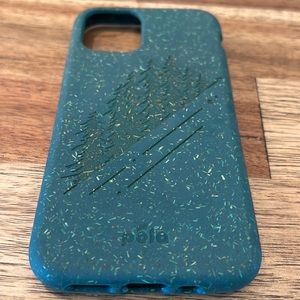 Pela Case Green Summit iPhone 11 Pro Case Pine Trees Green